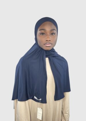liquid jersey Navy Blue