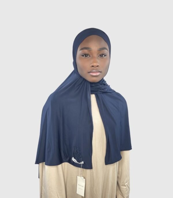 liquid jersey Navy Blue