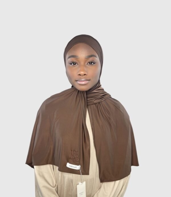 liquid jersey Dark Brown