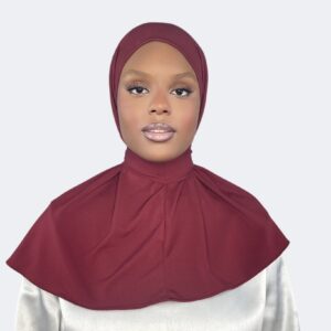 Instant Hijab Burgundy