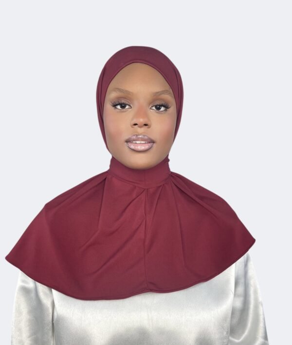Instant Hijab Burgundy