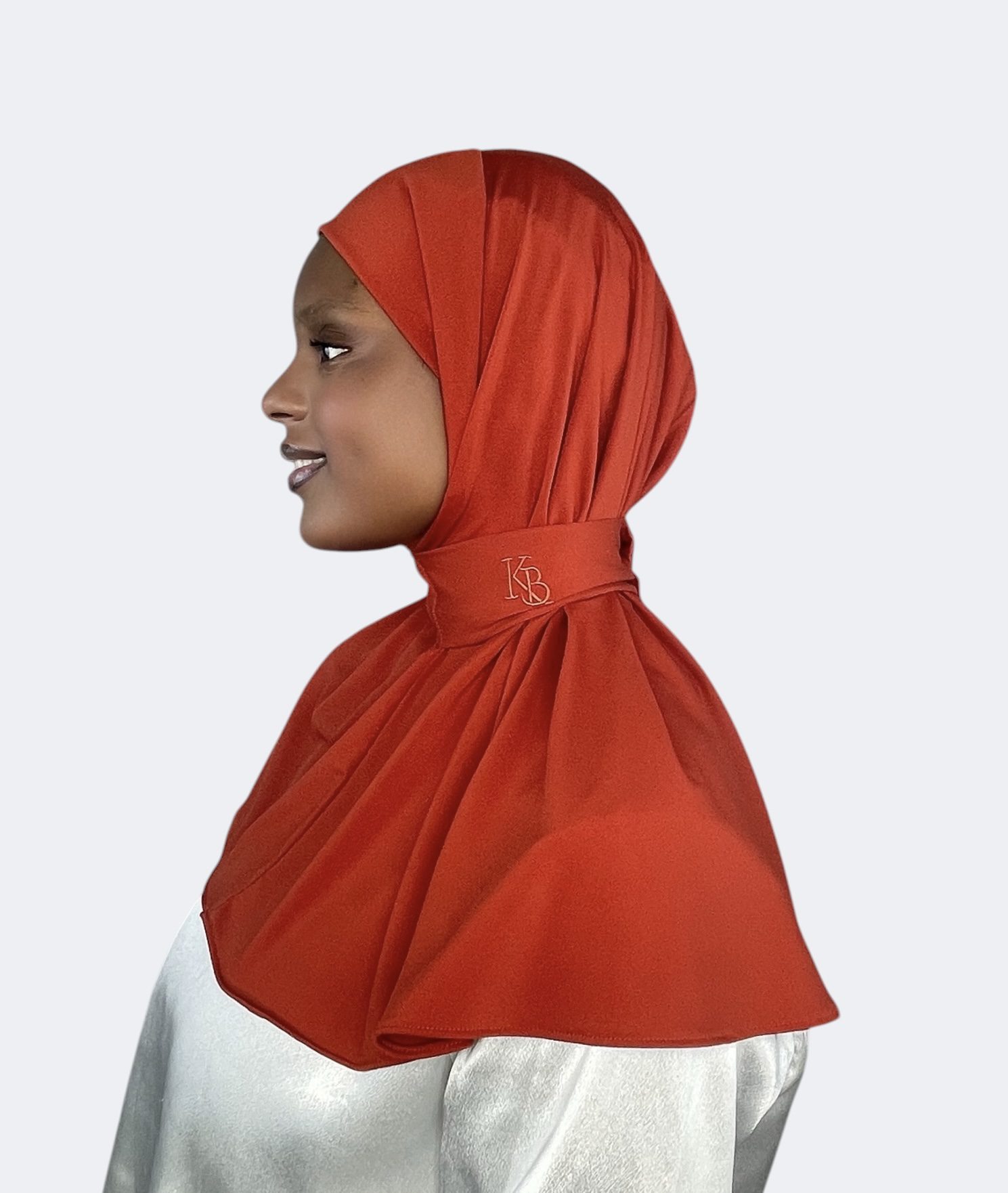 Instant Hijab Terracotta – Image 2