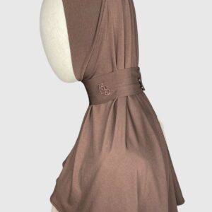 Instant Hijab Dark Brown