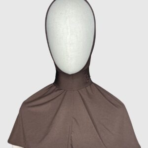 Instant Hijab Dark Brown