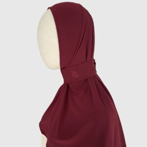 Instant Hijab Burgundy