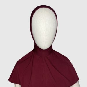 Instant Hijab Burgundy