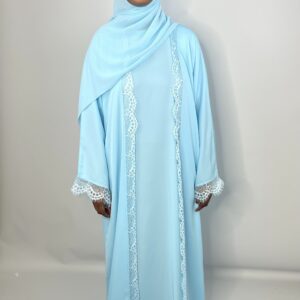 L’ensemble lace bleu ciel
