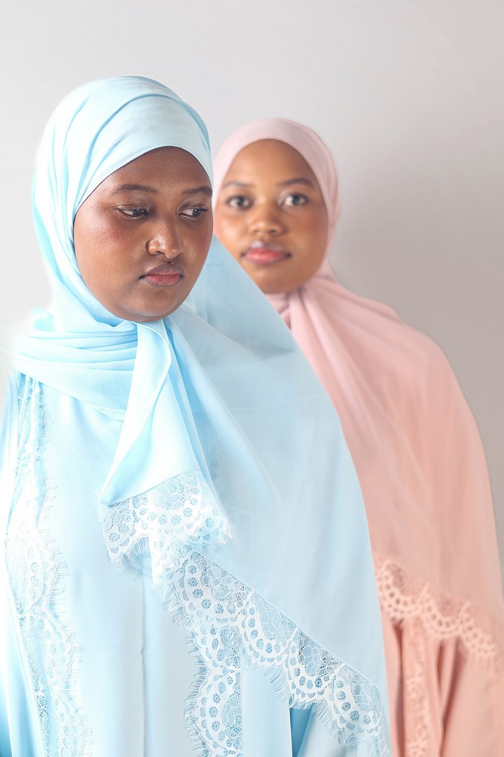 L’ensemble lace bleu ciel – Image 3
