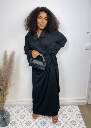 Robe viscose avec colle